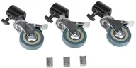 Inne akcesoria studyjne - Quadralite Kółka do statywów studyjnych 4376 - miniaturka - grafika 1