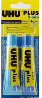 Akcesoria i części modelarskie - Klej Żywica Epoxydowa UHU Plus 5min 28g - miniaturka - grafika 1