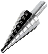 Wiertła - WOLFCRAFT Wiertło stopniowane HSS śr. 4-20 mm - miniaturka - grafika 1