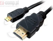 Kable - Delock KABEL POŁĄCZENIOWY HDMI-micro HDMI (A-D) v1.4 1M - miniaturka - grafika 1