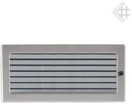 Akcesoria kominkowe - Kratki.pl Kratka kominkowa wentylacyjna powlekana szlifowana 17x37 z żaluzją 667 - miniaturka - grafika 1