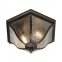 Elstead Lighting New England Flush Lantern Medium NE8/M Lampa sufitowa ogrodowa IP44 stylowa NE8/M) - Lampy ogrodowe - miniaturka - grafika 2
