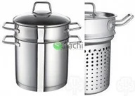 Garnki - Schulte-Ufer Garnek Stalowy Wega do Makaronu 20cm 64446-20 - miniaturka - grafika 1