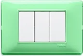 Klawisze i ramki - Vimar Ramka 3M mięta połysk 14653.44 - miniaturka - grafika 1
