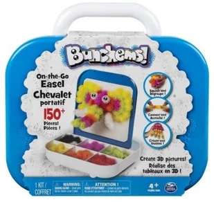 Spin Master Bunchems kolorowe rzepy zestaw podróżny 150 el. 16805 - Zabawki kreatywne - miniaturka - grafika 14