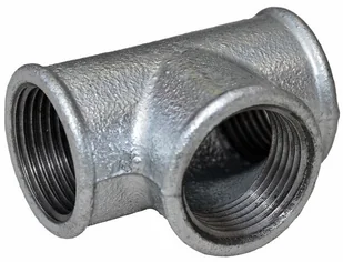 Trójnik nakrętny 1/2  ocynkowany - Rury - miniaturka - grafika 2