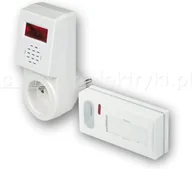 Dzwonki i gongi - Elektrobock ELEKTROBOK PL/ Dzwonek bezprzewodowy DZWONEK DO GNIAZDA 100M DLA - miniaturka - grafika 1