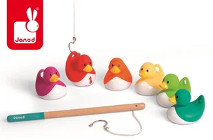 Janod Kaczki Zestaw Do Łowienia 03246 - Gry planszowe - miniaturka - grafika 2