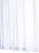 Zasłony prysznicowe - Ridder 454010-350 tekstylna zasłona prysznicowa, przybliżone wymiary 240 × 180 cm, kolor biały (Madison weiß), w zestawie z pierścieniami - miniaturka - grafika 1