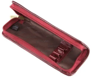 Wittchen Etui na długopisy 25-2-001 bordo 25-2-001-9 - Etui na długopisy i pióra - miniaturka - grafika 2
