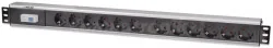 Intellinet Listwa zasilająca 1,5U 12 + włącznik (711449) - Listwy zasilające - miniaturka - grafika 6