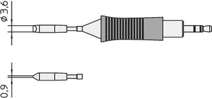 Weller Grot lutowniczy RT11 T0054461199 Kształt dłuta prosty 3.7 mm 1 szt - Akcesoria do lutowania Weller Grot lutowniczy RT11 T0054461199 Kształt dłuta prosty 3.7 mm 1 szt - Akcesoria do lutowania - miniaturka - grafika 1