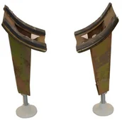 Nogi i stelaże do wanien - Roca Nogi metalowe do wanien stalowych przykręcane NR. kat. A291028000 - miniaturka - grafika 1