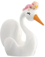 Figurki dekoracyjne - A di Alessi Figurka porcelanowa Bimboniera różowa (AMGI57 P) - miniaturka - grafika 1