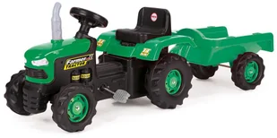 Wader TRAKTOR NA PEDAŁY Z PRZYCZEPKĄ W KARTONIE zakupy dla domu i biura! DL8053 - Jeździki dla dzieci Wader TRAKTOR NA PEDAŁY Z PRZYCZEPKĄ W KARTONIE zakupy dla domu i biura! DL8053 - Jeździki dla dzieci - miniaturka - grafika 2