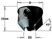 Frezy - CMT Gzymka HW 4/15 mm Prawe 316.040.11 - miniaturka - grafika 1