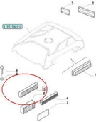 Części i akcesoria do maszyn rolniczych - CNH FILTR KABINY WEWNĘTRZNY NEW HOLLAND 47131909 - 47135056 - miniaturka - grafika 1