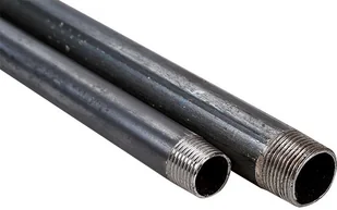 Rura gwintowana 15 x 1000 mm czarna - Rury - miniaturka - grafika 2