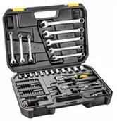 Pozostałe narzędzia ogrodowe - Topex KLUCZE NASADOWE 1/4" ZESTAW 71 SZT zakupy dla domu i biura 38D645 - miniaturka - grafika 1