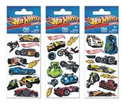 Przybory szkolne - Starpak Naklejki Sticker Boo Hot Wheels - miniaturka - grafika 1