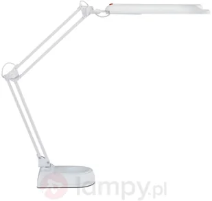 MAUL Jakob GmbH LED lampa stołowa Atlantic m. Stojak biały - Lampy stojące - miniaturka - grafika 2
