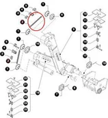 Części i akcesoria do maszyn rolniczych - CNH ŁAŃCUCH NAPĘDU PRZENOŚNIKÓW ZIARNOWY, KŁOSOWY 80116140 - miniaturka - grafika 1