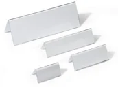 Identyfikatory - Durable Identyfikator stołowy z akrylu 105/210x297 mm. - miniaturka - grafika 1