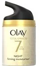 Pozostałe kosmetyki - Olay Total Effects nawilżający krem na noc Night Firming Moisturiser) 50 ml - miniaturka - grafika 1