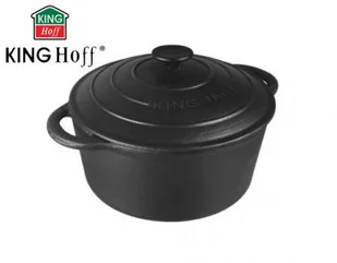 Garnek żeliwny ciężki brytfanna 24 cm / 4L KH-2254 - Garnki - miniaturka - grafika 3