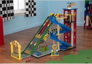 KidKraft Zestaw Mega Rampa 63267 - Tory, garaże, parkingi - miniaturka - grafika 2