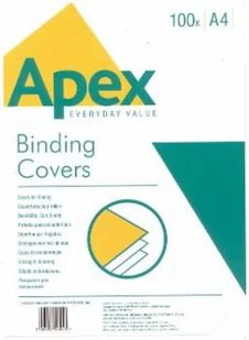 Fellowes Okładka do bindowania Przezroczysta 140 mic APEX folia 0,14 mm 6500001 - Okładki do laminatorów i bindownic - miniaturka - grafika 2