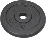 Obciążenia - Vivo Obciążenie żeliwne czarne 2,5kg 4561803 - miniaturka - grafika 1