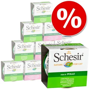 Schesir Natural tuńczyk kurczak i ryż 6x85g - Mokra karma dla kotów - miniaturka - grafika 4