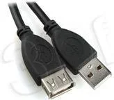 Gembird Przedluzacz USB 2.0 typu męskie - żeńskie3 m czarny CCP-USB2-AMAF-10 - Kable komputerowe i do monitorów - miniaturka - grafika 2