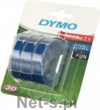 Dymo ETYKIETA 3D 9x3m 3ROLKI DO WYTL.NIEB. S0847740 - Etykiety do drukarek - miniaturka - grafika 3