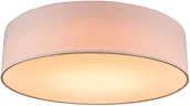 Lampy sufitowe - QAZQA Lampa sufitowa różowa 40 cm w tym LED - Drum LED - miniaturka - grafika 1