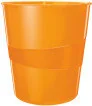 Leitz KOSZ NA ŚMIECI WOW, 15L, POMARAŃCZOWY - Kosze biurowe - miniaturka - grafika 4