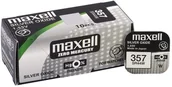 Baterie i akcesoria - Maxell bateria srebrowa mini 357 303 SR 44 W G13 - miniaturka - grafika 1