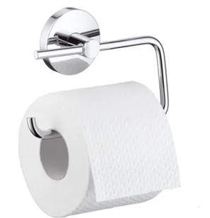 Hansgrohe Uchwyt na papier toaletowy E/S bez osłony - nikiel szczotkowany 40526820 - Stojaki i wieszaki na papier toaletowy - miniaturka - grafika 2