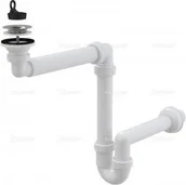 Syfony - Alcaplast ALCA PLAST Małogabarytowy do umywalki O63 A413 - miniaturka - grafika 1