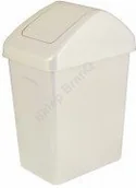 Kosze na śmieci - Branq Kosz na śmieci z uchylną pokrywą 10L 1310 - miniaturka - grafika 1