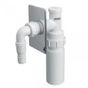 Akcesoria hydrauliczne - McAlpine Podłączenie do pralki/zmywarki podt. z odejściem 50mm mask. chrom (HC14 - miniaturka - grafika 1