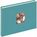Albumy fotograficzne - Walther Fun petrolgrün 22x16 40 Seiten Buchalbum FA207K - FA207K - miniaturka - grafika 1