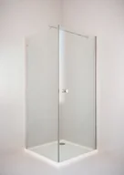 Kabiny prysznicowe - Sea Horse Fresh Line 80x80 profil chrom szkło transparentne BK259/1T - miniaturka - grafika 1