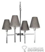 Lampy sufitowe - Elstead Lighting Lucerne Four Light Chandelier HQ/LUCERNE 4LT Elstead Lampa wisząca nowoczesna abażurowa HQ/LUCERNE 4LT) - miniaturka - grafika 1