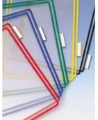 Akcesoria do projektorów - TARIFOLD PANEL PREZENTACYJNY A4 10SZT. OTWARCIE Z GÓRY MIX KOLORÓW - miniaturka - grafika 1