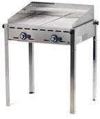 Piece, kotły i płyty grzejne gastronomiczne - Hendi Green Fire 2-palnikowy (149508) - miniaturka - grafika 1