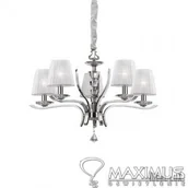 Oprawy, klosze i abażury - Ideal Lux PEGASO SP5 oprawa wisząca 5 x 40W E14 66448 066448 - miniaturka - grafika 1