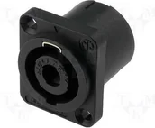 Złącza, przejściówki, adaptery - Neutrik gniazdo Speakon NL4MP - miniaturka - grafika 1