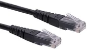 Kable miedziane - Rotronic ROLINE UTP Cable KAT6, czarny 21151515 - miniaturka - grafika 1